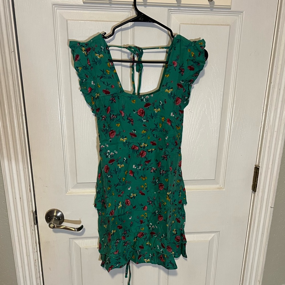 BOG teal dress